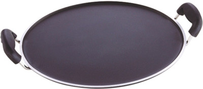 

Ideal Tawa 31 cm diameter(Stainless Steel, Non-stick), Black