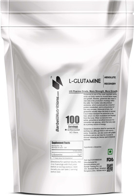 

Barbell Nutritions.com L-Glutamine Glutamine(500 g, Unflavoured)