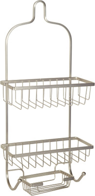 

Howards Satin Shower Caddy 3 Tier Steel Wall Shelf(Number of Shelves - 3, Steel)