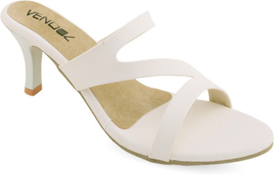 

Vendoz Women White Heels