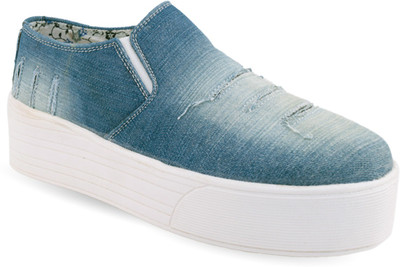 

Vendoz Casuals For Women(Blue, Denim