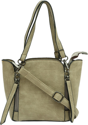 

Pepgirls Girls Casual Grey PU Sling Bag