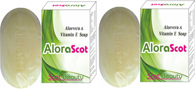 

Alora Scot Alovera & Vitamin E Soap(0.075 g, Pack of 2)