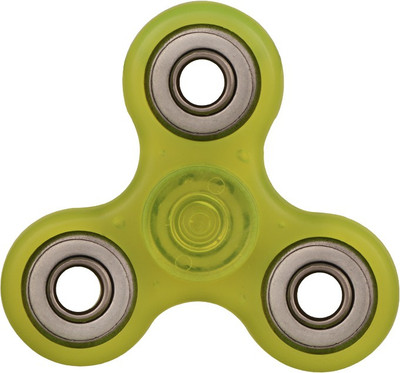 

Autofy Hi-speed Translucent / See Through / Anti-Anxiety Tri Fidget Hand Spinner (Neon Green)(Green)