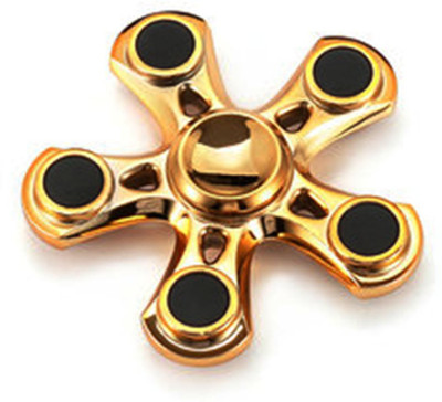 

Blue Sapphire Fidget Metal High Speed Hand Spinner Toy(Gold)