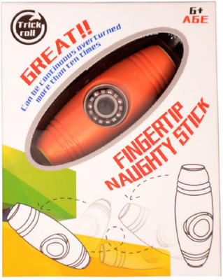 

Montez 2 IN 1 Naughty Mokuru Fidget Stick with Hand Spinner Toy(Multicolor)