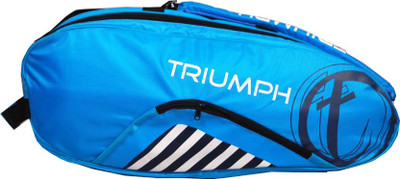 

Triumph 6 Racquet Tennis Bag(Blue, Kit Bag), Sky blue