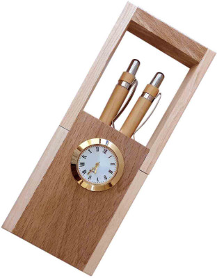 

crete Analog Beige Clock
