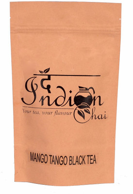 

The Indian Chai Mango Tango Black Tea Mango Black Tea(50 g, Vacuum Pack)