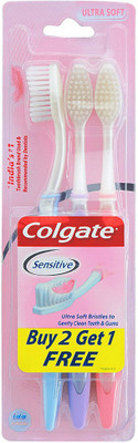 

Colgate Sensitive Ultra Soft Toothbrush(Pack of 3)