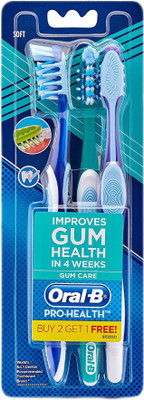 

Oral-B Pro-Health Gum Care Toothbrush - Soft Soft Toothbrush(Pack of 3)