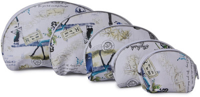

Uberlyfe Cosmetic Pouch(Multicolor), White
