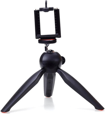 

Yantralay 7 inch Mini Mobile Tripod With 360 degree Rotating Ball Head With Mobile Clip For DSLR, GoPro & Smartphones Tripod(Black, Supports Up to 2000 g)