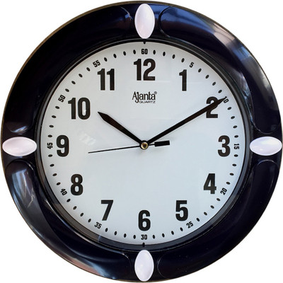 AJANTA Analog 25 cm X 25 cm Wall Clock(Blue, With Glass)