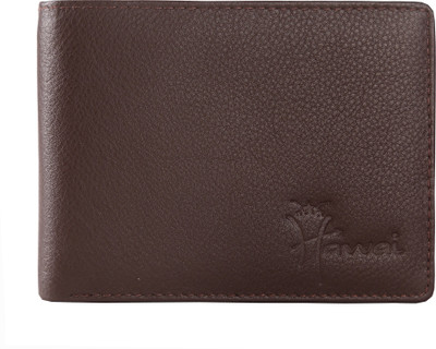 

Hawai Men Brown Genuine Leather Wallet(7 Card Slots)