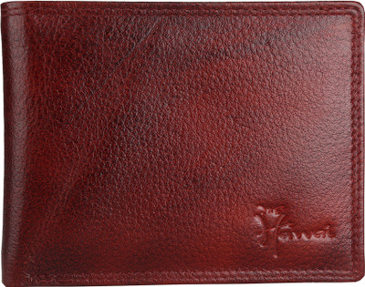 

Hawai Men Brown Genuine Leather Wallet(9 Card Slots)