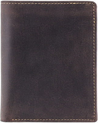 

Visconti Men Brown Genuine Leather Wallet(4 Card Slots), Oil brown