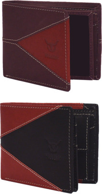 

Hidelink Men Multicolor Genuine Leather Wallet