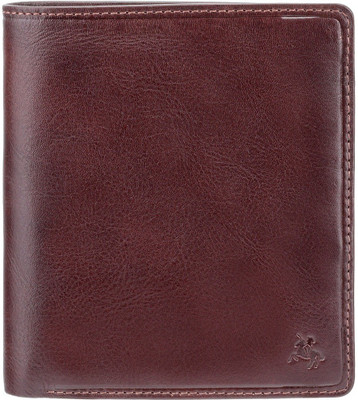 

Visconti Men Brown Genuine Leather Wallet(16 Card Slots)