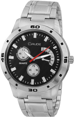 

crude rg475 cude rg475 steel case steel chain quartz wrist watch Watch - For Men