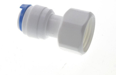 

Pk Aqua -1 Pcs RO Female Direct Valve Straight Connector – 3/4″ Female Thread X 3/8 Inch RO Tube- Solid Filter Cartridge(0.5, Pack of 1)