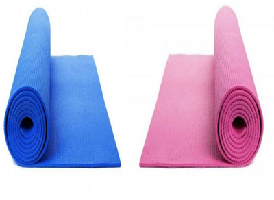 

Excite Shoppers ES_Combo_04 Pink, Blue 4 mm Yoga Mat, Blue;pink