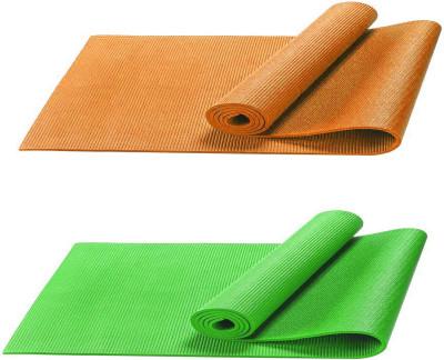 

Excite Shoppers ES_Combo_GO04 Orange, Green 4 mm Yoga Mat, Green;orange