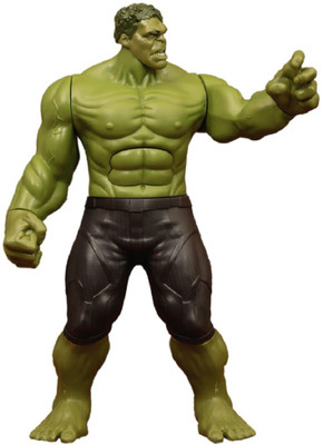 

Montez Super Hero Hulk 29 cm Long Action Figure(Multicolor)