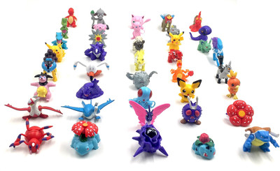 

24x7eMall Premium 40 pcs random Pokemon Go action figures size approx 6-10 cm(Multicolor)