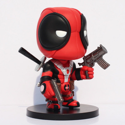 

24x7eMall Premium Deadpool Bobble Head Size 12cms From Base(Multicolor)