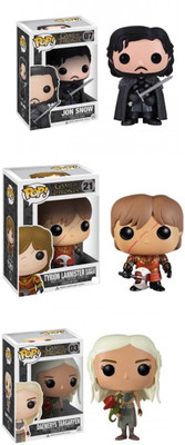 

24x7eMall Combo Offer Of John Snow, Khaleesi And Tyrion Lannister Action(Multicolor)
