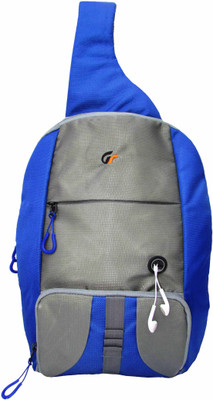 

Good Times BLUE Ultra-Slim 20 L Laptop Backpack(Blue, Grey)
