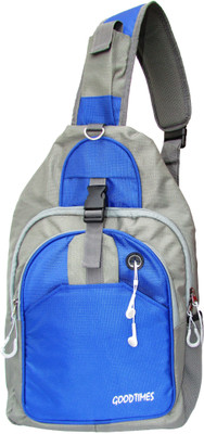 

Good Times PYRAMID 20 L Laptop Backpack(Blue, Grey)