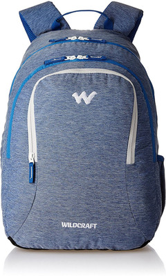 

Wildcraft wildcraft melange 4 blue 22 L Backpack(Blue)