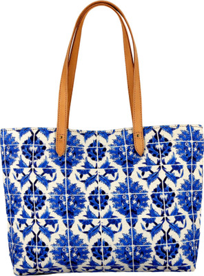 

Rub & Style Leather & Canvas Shoulder Bag(Multicolor, 5 L)