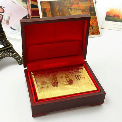 

VibeX ® Original Gold Foil 24k Plated Poker Playing Cards Deck(Gold)