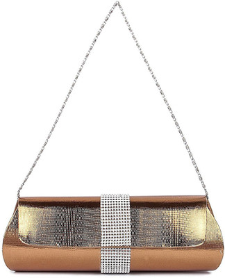 

Bagaholics Party Brown Clutch