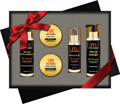 

Man Arden Vintage Waves Luxury Men's Hair Styling & Grooming Gift Set(Set of 5)