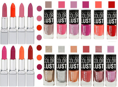 

Ramble Lipstick and Nail polish Neon Shades Gift Pack set combo 0015(Set of 20)