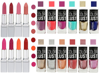 

Ramble Lipstick and Nail polish Neon Shades Gift Pack set combo 0041(Set of 20)