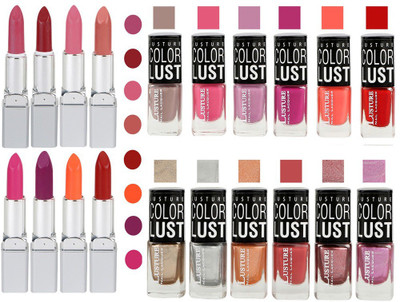 

Ramble Lipstick and Nail polish Neon Shades Gift Pack set combo 0046(Set of 20)