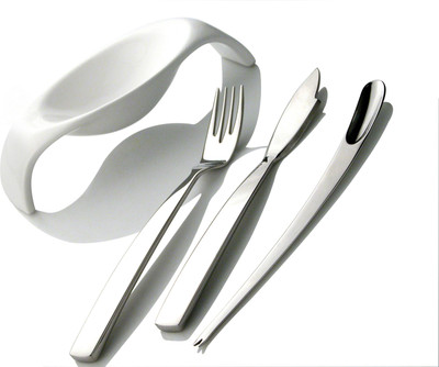 

Magppie Ceramic, Stainless Steel Cutlery Set(Pack of 4)