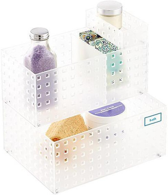 

Like-it 3 Compartments Polystyrene Open Bins(Clear)