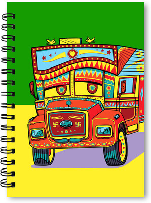 

The Design Junction A5 Diary(truckArt_designer, Multicolor)
