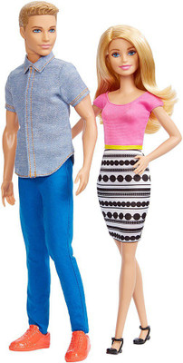 

Barbie BARBIE AND KEN 2 DOLL GIFT SET(Multicolor)