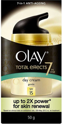 

Olay Total Effects 7 In 1 Anti Ageing Gentle Day Cream, SPF 15(50 g)