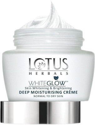 

Lotus Herbals White Glow Skin Whitening And Brightening Deep Moisturizing Cream Spf 20(60 g)