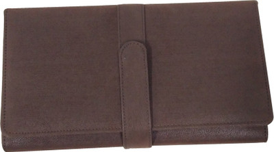 

Essart Faux Leather Check Book Holder(Set Of 1, Black)