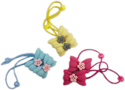 

Squnibee Bow Rubber Band(Multicolor)