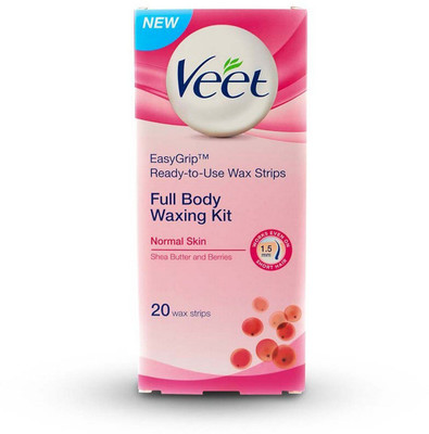

Veet Full Body Waxing Kit Normal Skin Cream(20 Strips)